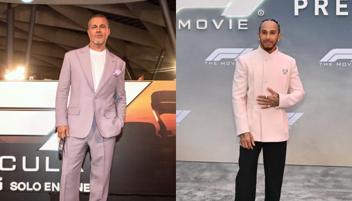 Brad Pitt praises Lewis Hamilton for making ‘F1’ possible