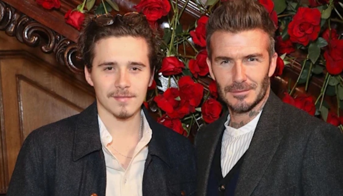 Beckham did like the post-though no other immediate family members commented publicly