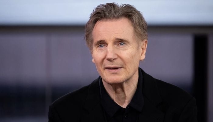 The Naked Gun stars Liam Neeson along with Pamela Anderson