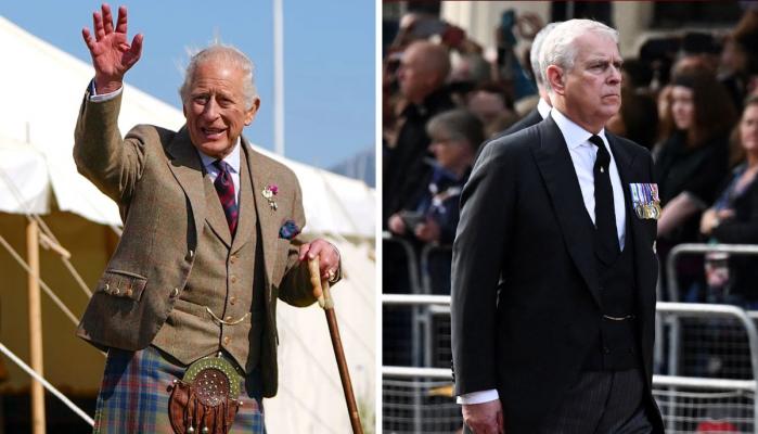 King Charles appears unfazed as Prince Andrew dragged in new trouble