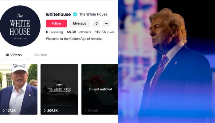 White House debuts first-ever official TikTok account amidst legal limbo