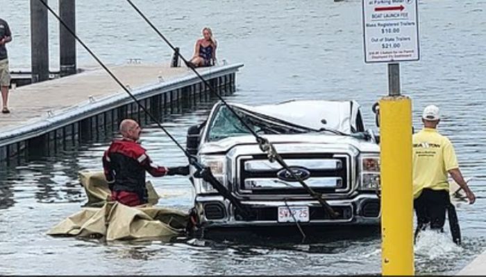 Teen driver who accidently plunges into river