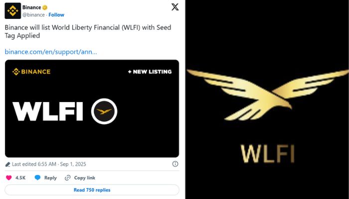 Trump-linked WLFI token gets first exchange debut on Binance