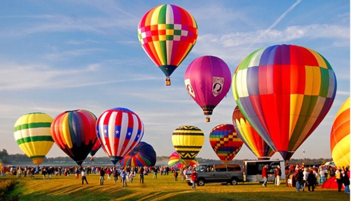 Hot Air Balloon Festival in Croatia
