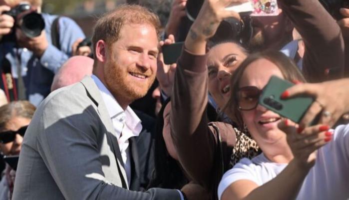 Prince Harry shares special message after making history as royal