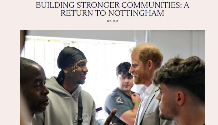 Prince Harry releases statement after making history as royal