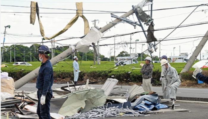 Strongest ‘Tornado’ sweeps through Shizuoka, Japan