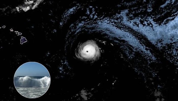 Tropical storm Kiko weakens near Hawaii