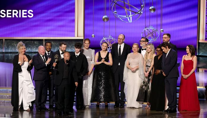 Cast of Adolescence at 77th Primetime Emmy Awards