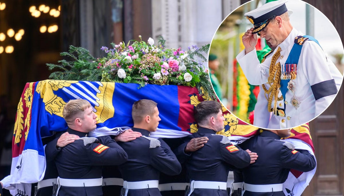 Prince Edward gives tribute to Duchess of Kent