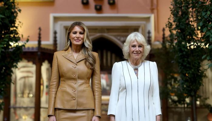 Queen Camilla and Melania unite for Scout Day after King’s grand farewell to Trump