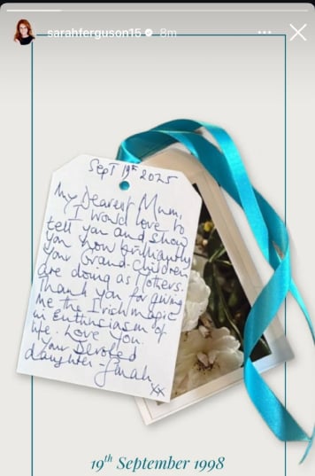 Sarah Ferguson brings tears to eyes with emotional handwritten letter
