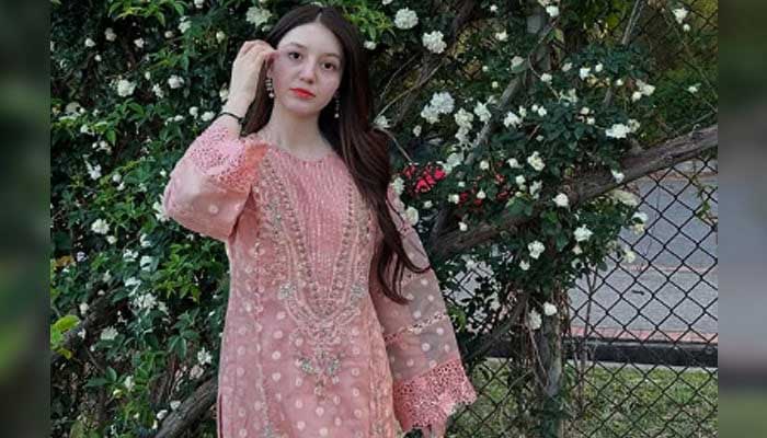 An undated image of TikToker Sana Yousaf. — Instagram/@sanayousaf22