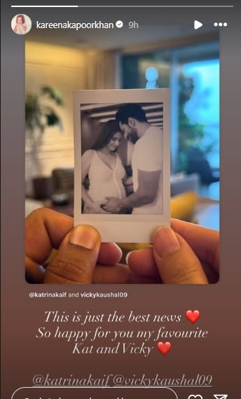Kareena Kapoor Khan congratulates Vicky Kaushal, Katrina Kaif on pregnancy news