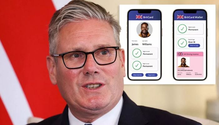 Keir Starmer unveils ‘Brit Card’ digital ID plan to combat illegal migration