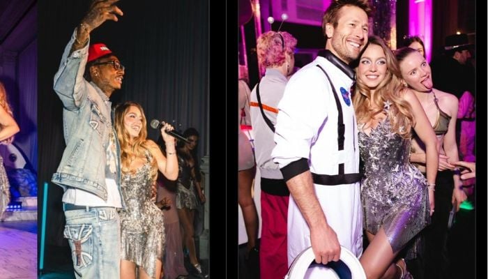 Sydney Sweeney marks 28th birthday with space themed celebration in LA