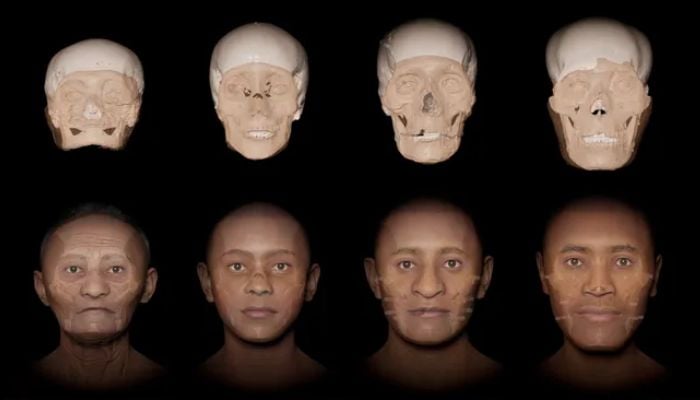 Colombian mummies’ faces revealed for first time after removing death masks