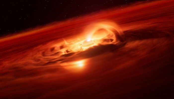 Rogue planet spotted devouring 6 billion tons of gas, dust at record speed