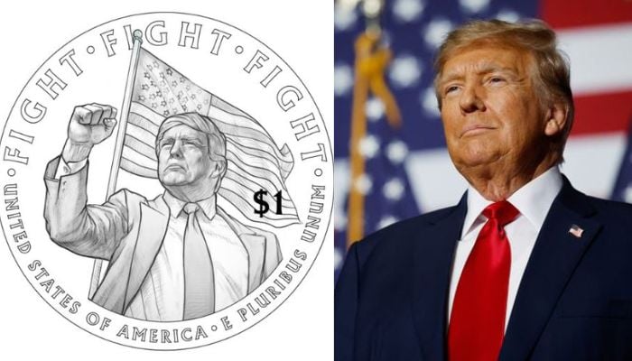 US unveils draft design for $1 Trump coin to mark 250th independence celebrations