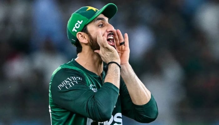 Pakistans Salman Ali Agha in action during their ACC Mens T20 Asia Cup 2025 match against Bangladesh at the Dubai International Cricket Stadium in Dubai on September 25, 2025. — AFP