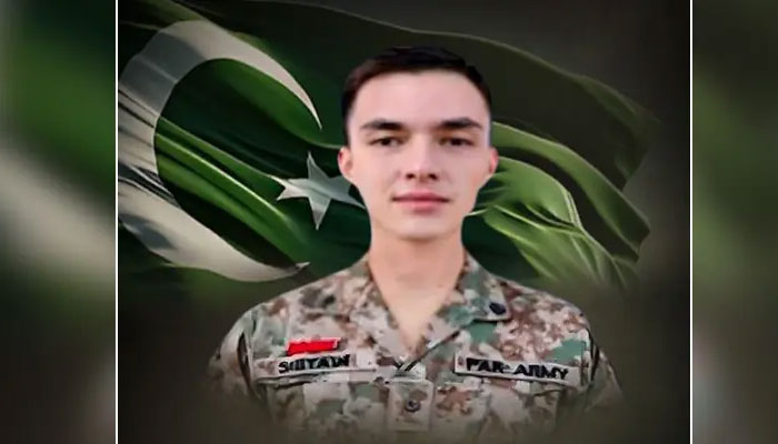 Major Sibtain Haider of the Pakistan Army. — ISPR