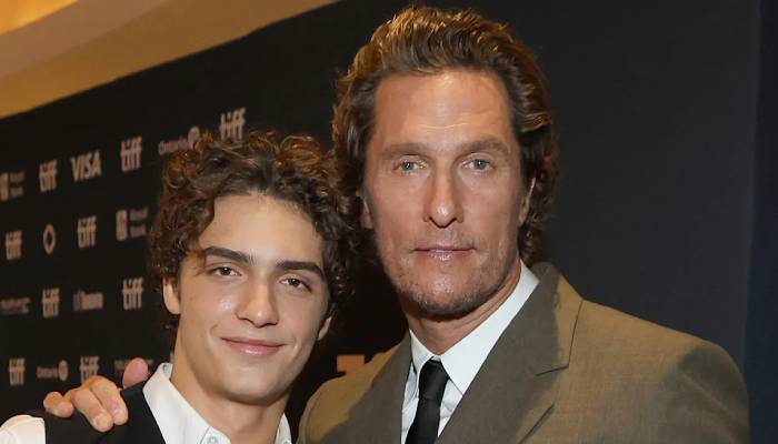 Matthew McConaughey makes rare comments on working with his son