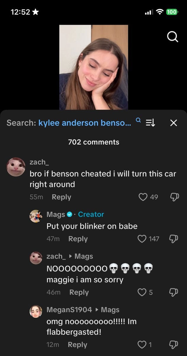 Maggie Thurmon breaks silence on Benson Boone's breakup