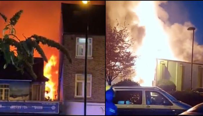 100 of firefighters rushed for rescue operations, transport services closed, businesses affected