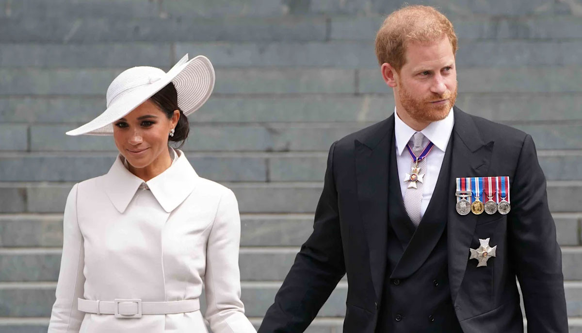 Prince Harry and Meghan Markle leave Montecito