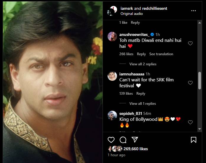 Shah Rukh Khan shares delightful news with fans ahead of Film Festival
