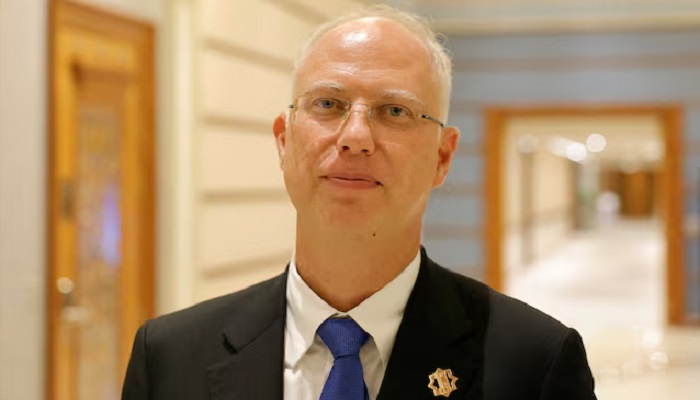 The head of Russias sovereign wealth fund, Kirill Dmitriev, poses for a picture after the US-Russia talks in Riyadh, Saudi Arabia, February 18, 2025 —Reuters