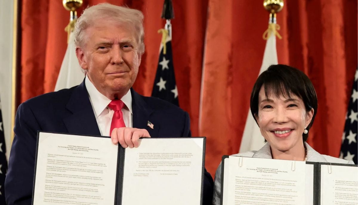 Trump, Japan’s Sanae Takaichi sign critical minerals supply deal to challenge China’s dominance