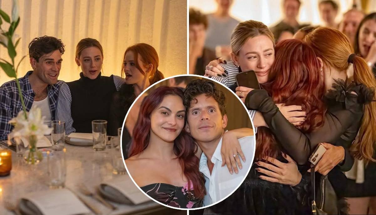 ‘Riverdale’ cast reunites for Camila Mendes’ surprise engagement party ‘Riverdale’ cast reunites for Camila Mendes’ surprise engagement party