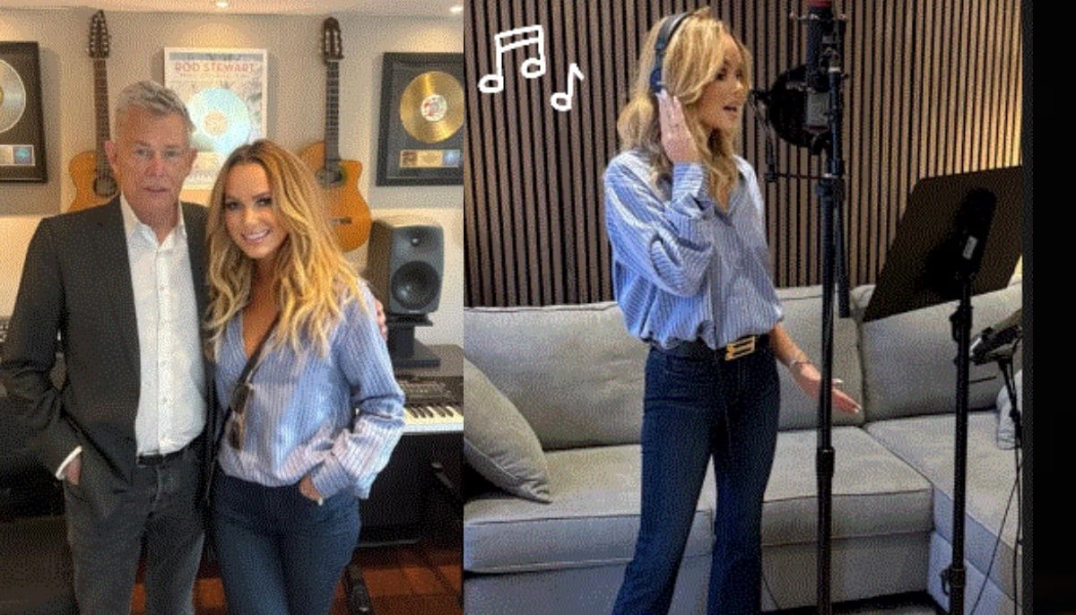 Amanda Holden collaborates with legendary David Foster on new music project