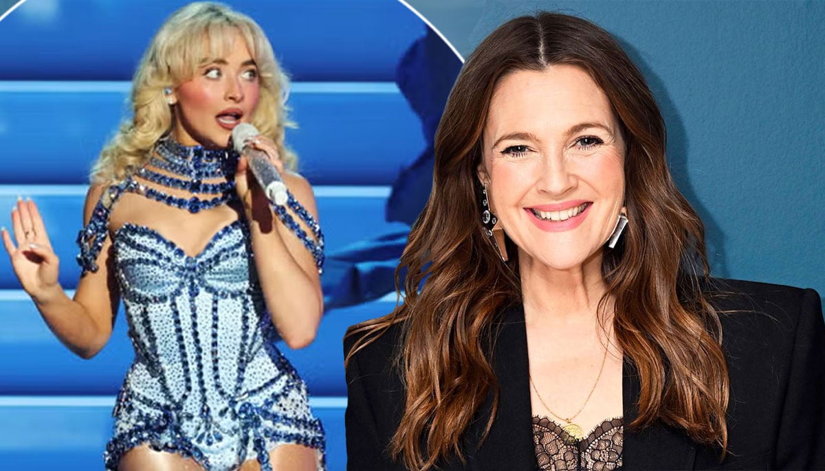 Sabrina Carpenter ‘arrests’ Drew Barrymore dressed as ghost face Sabrina Carpenter ‘arrests’ Drew Barrymore dressed as ghost face