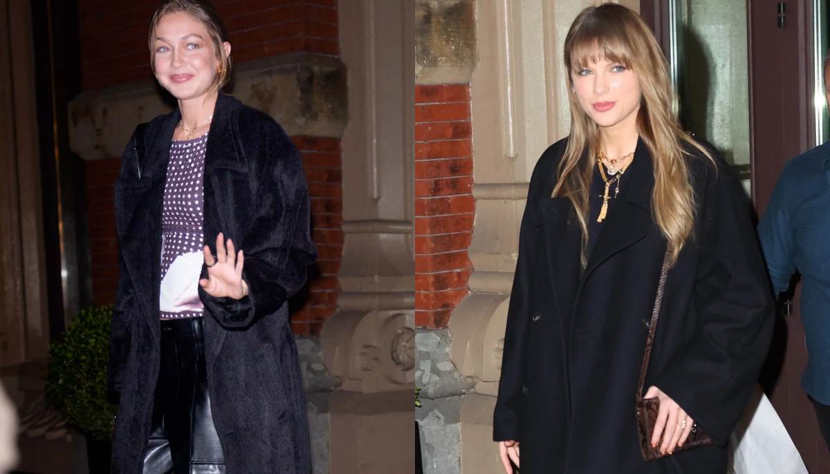 Taylor Swift, Gigi Hadid twin in fall fashion during cozy NY night out
