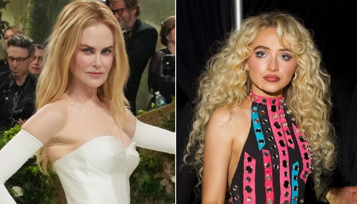 Sabrina Carpenter and Nicole Kidman seemed equally excited during sweet moment