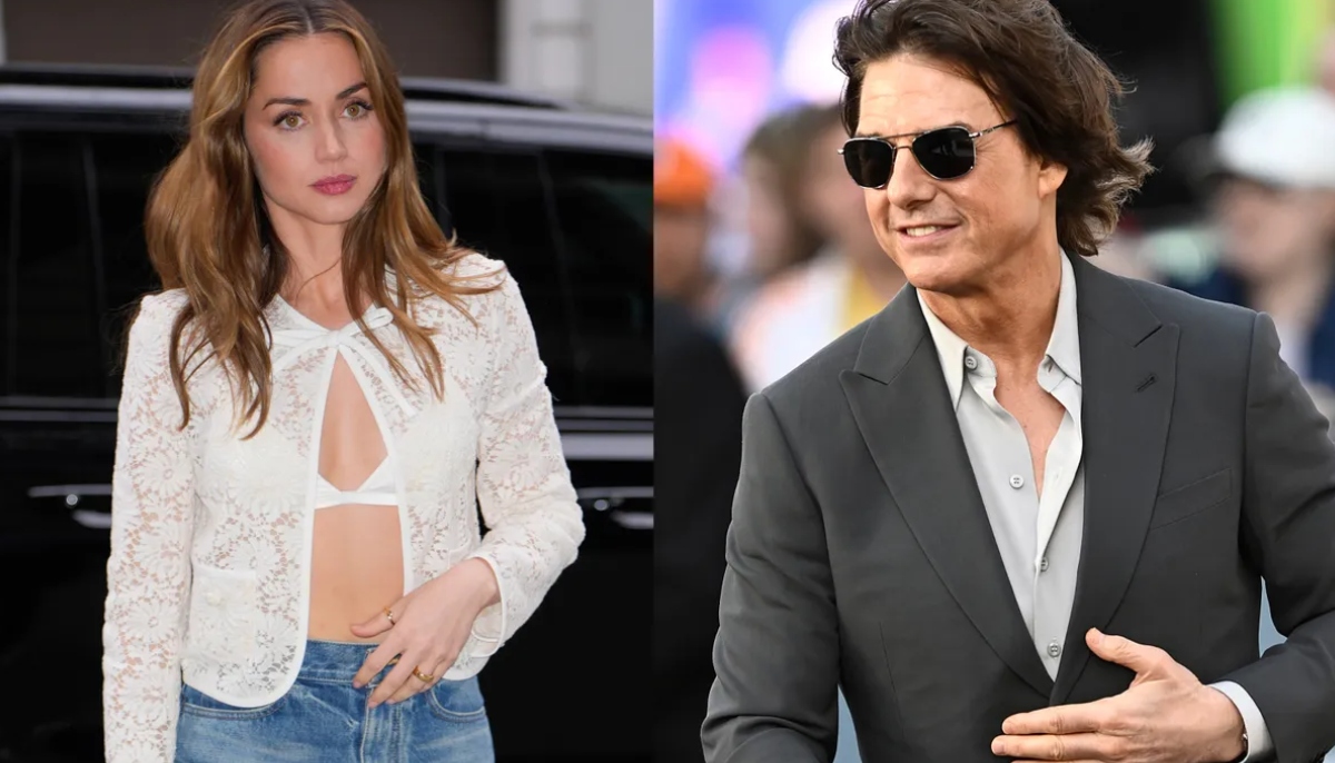 Top Gun actor looked composed and relaxed despite the recent breakup with Ana de Armas
