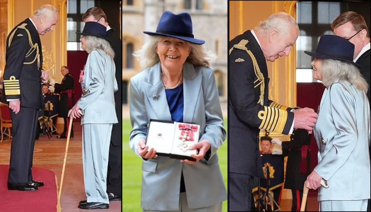 Jilly Cooper was awarded ‘damehood’ in 2024, presented by King Charles in New Year Honours list for services to ‘literature’ and to ‘charity