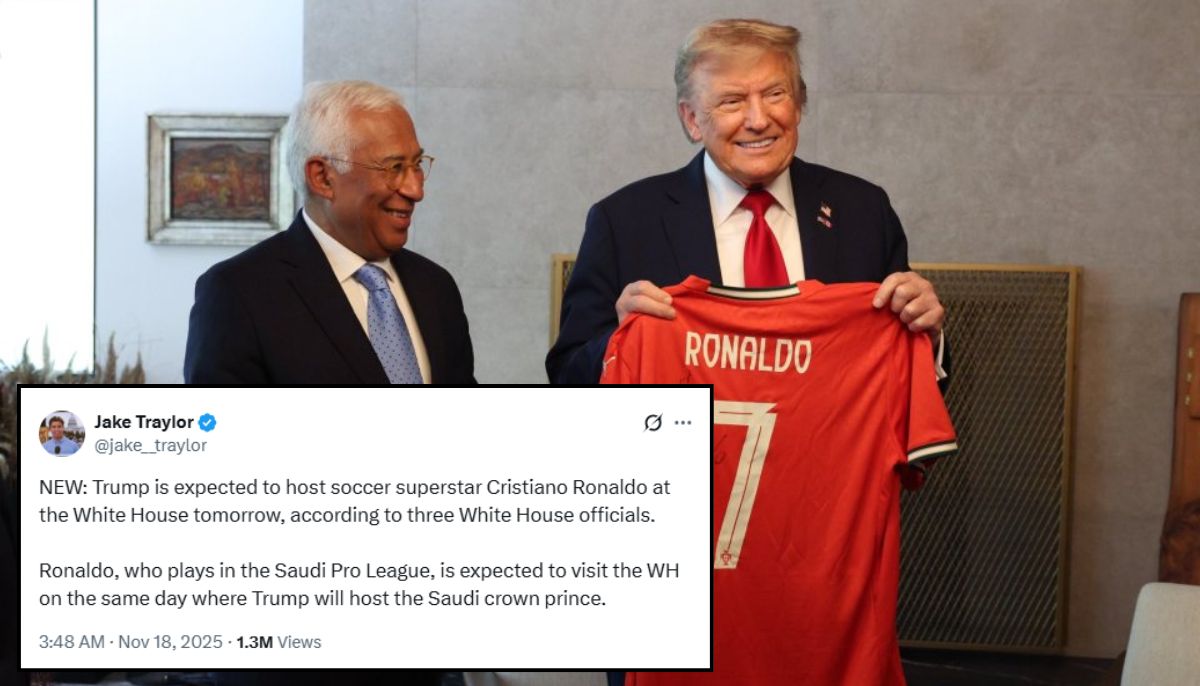 Cristiano Ronaldo to meet Trump as Saudi Crown Prince MBS arrives in US