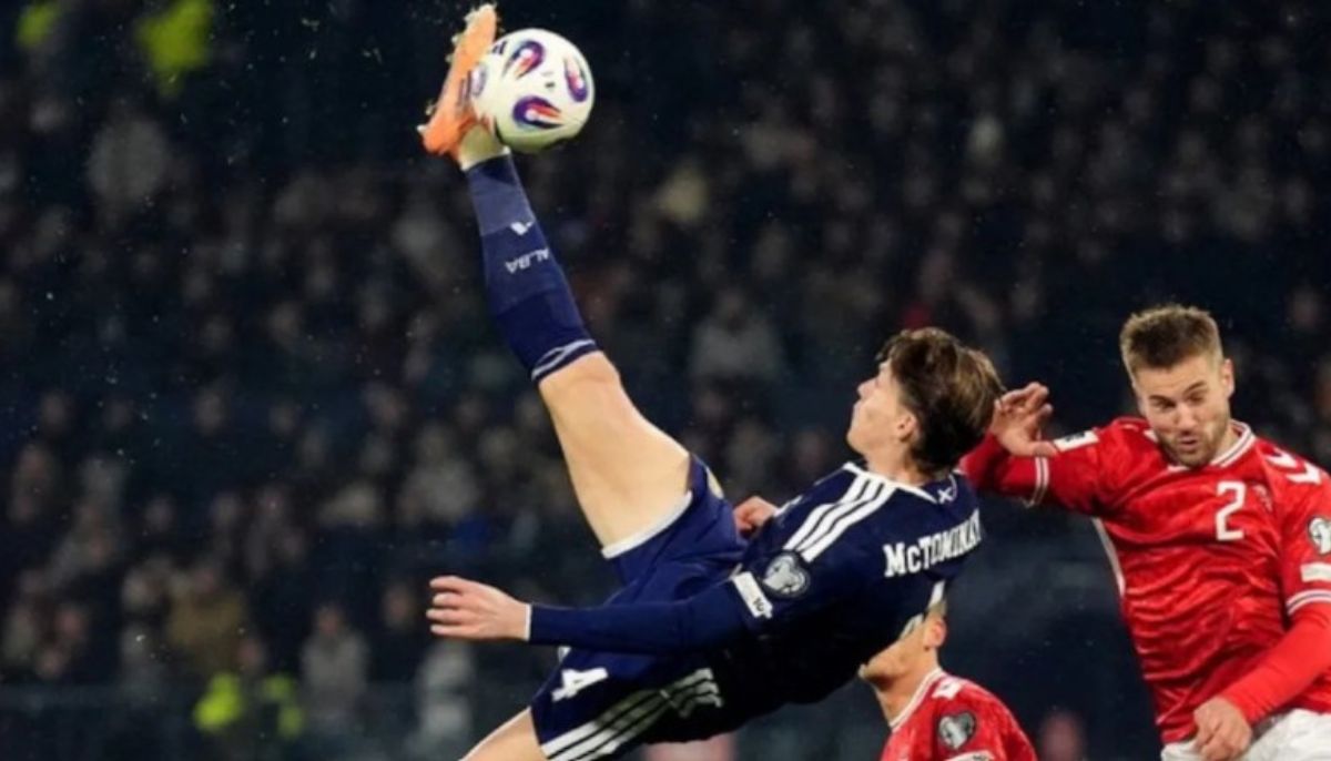 Scottish footballer, Scott McTominay, opened the match with a superb bicycle kick goal