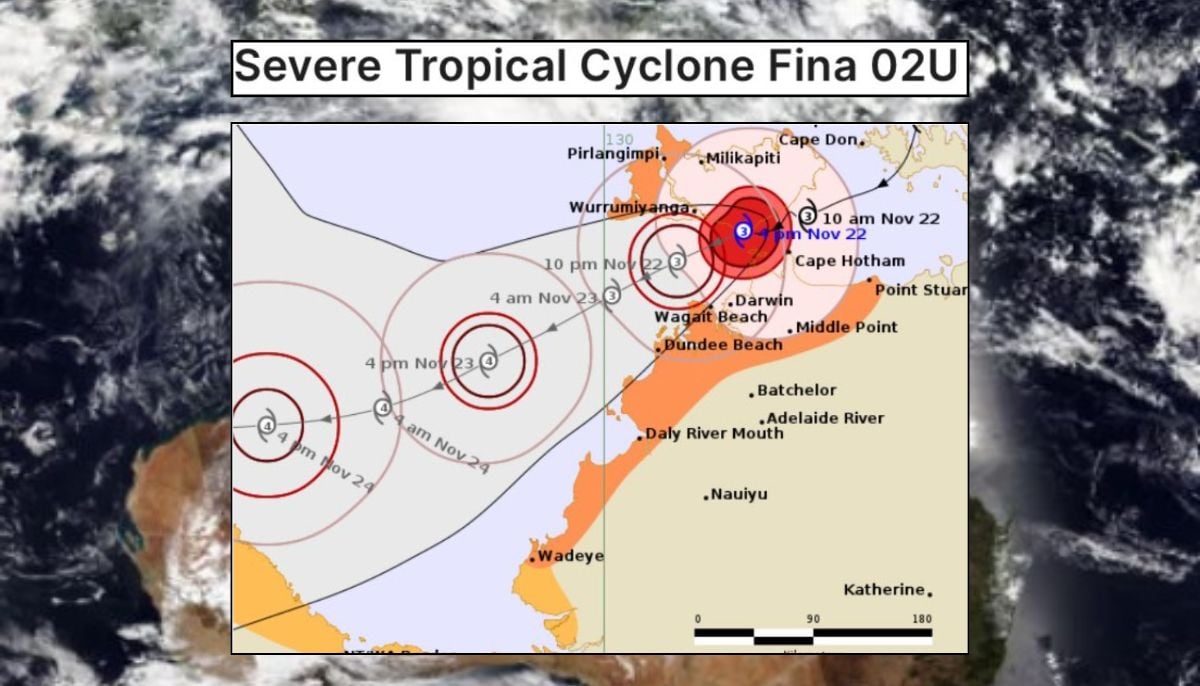 'ٹریسی کے بعد سب سے مضبوط' ، طوفان فنا نے ڈارون ، آسٹریلیا پر حملہ کیا