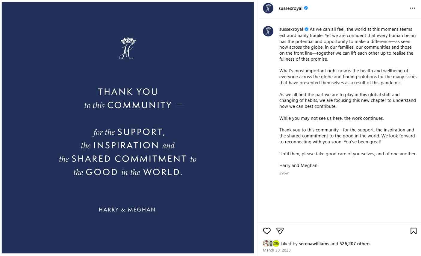 1.6 million people give up hope of Harry and Meghans royal return