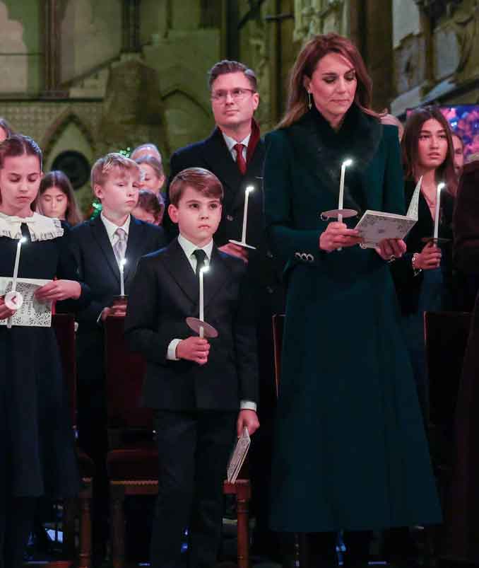 Kate Middleton Christmas Carol Service 2025 in pictures