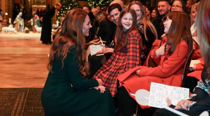 Kate Middleton Christmas Carol Service 2025 in pictures