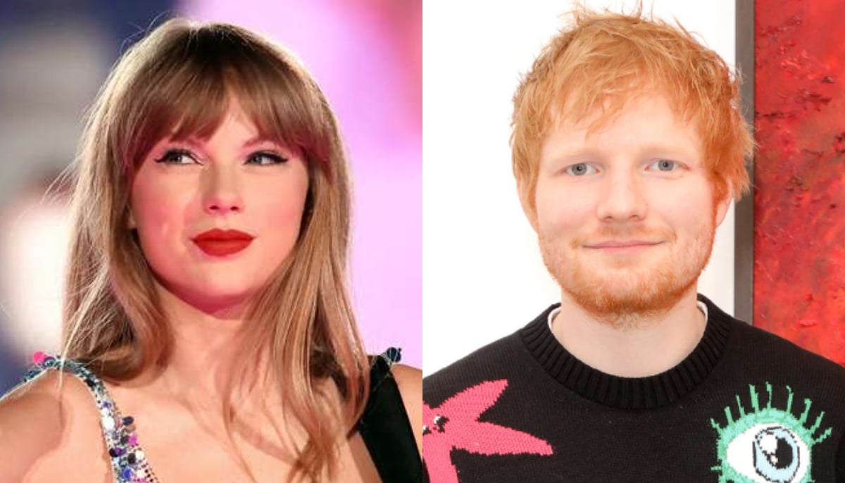 Taylor Swift gets emotional in talk with Ed Sheeran