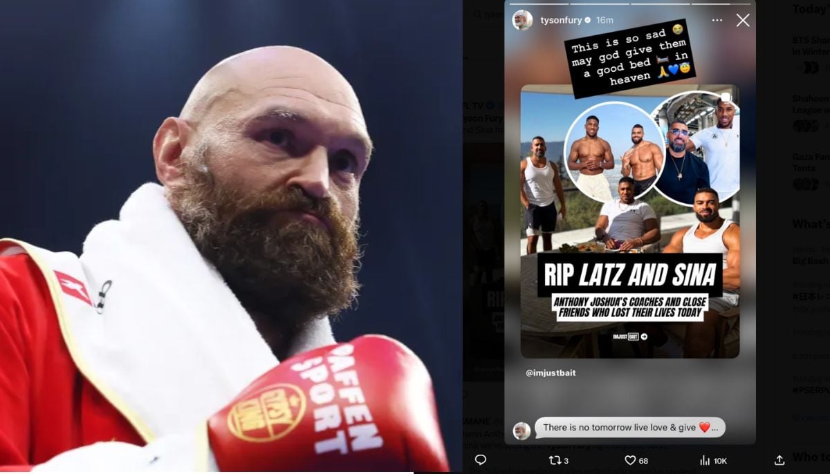 Amir Khan,Tyson Fury react after Anthony Joshuas coaches died in fatal accident