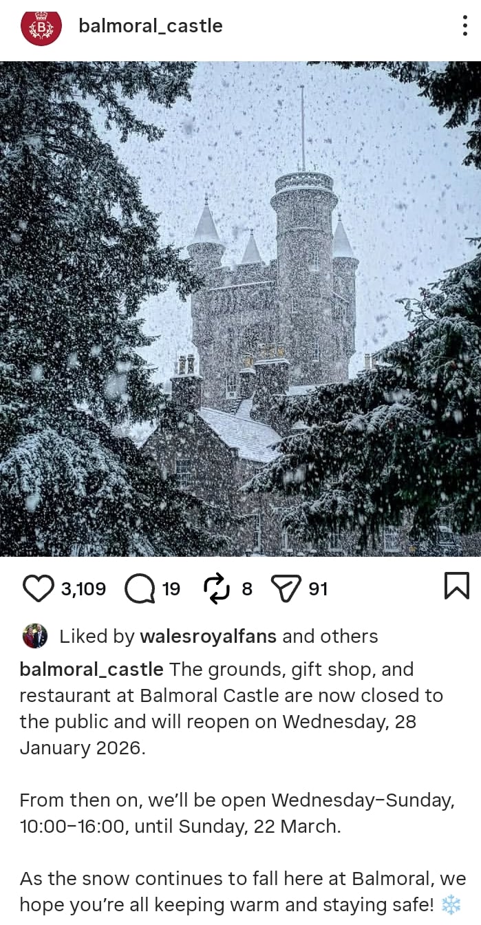 King Charles estate announces reopening date