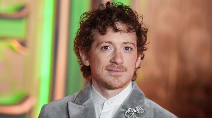 Ethan Slater draws firm line on sharing details about his son