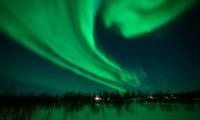 Watch: Beautiful northern lights dazzling over Greenland's skies